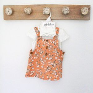 Nicolle Miller baby girl floral jumper set